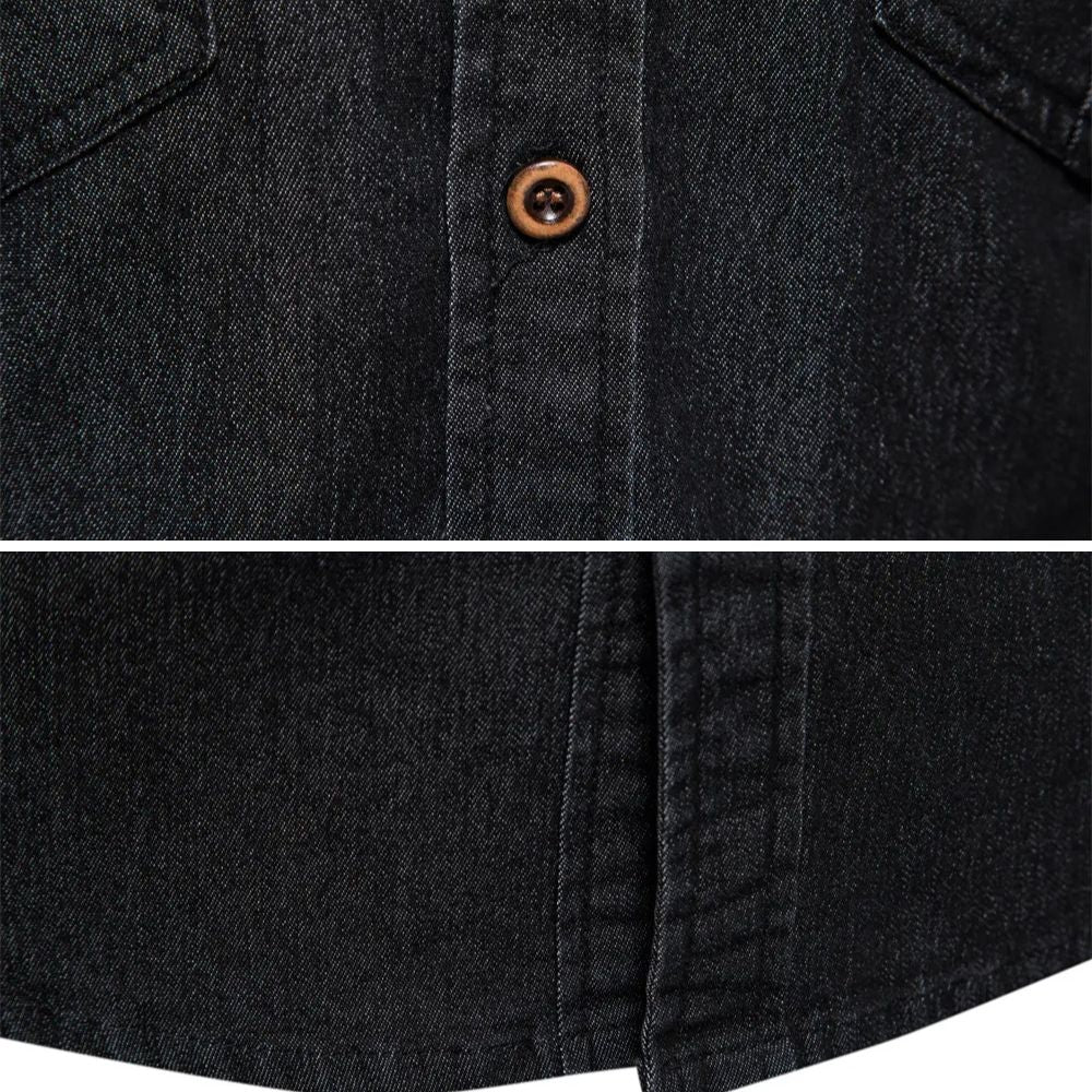 Silas | Jeanshemd aus Baumwolle