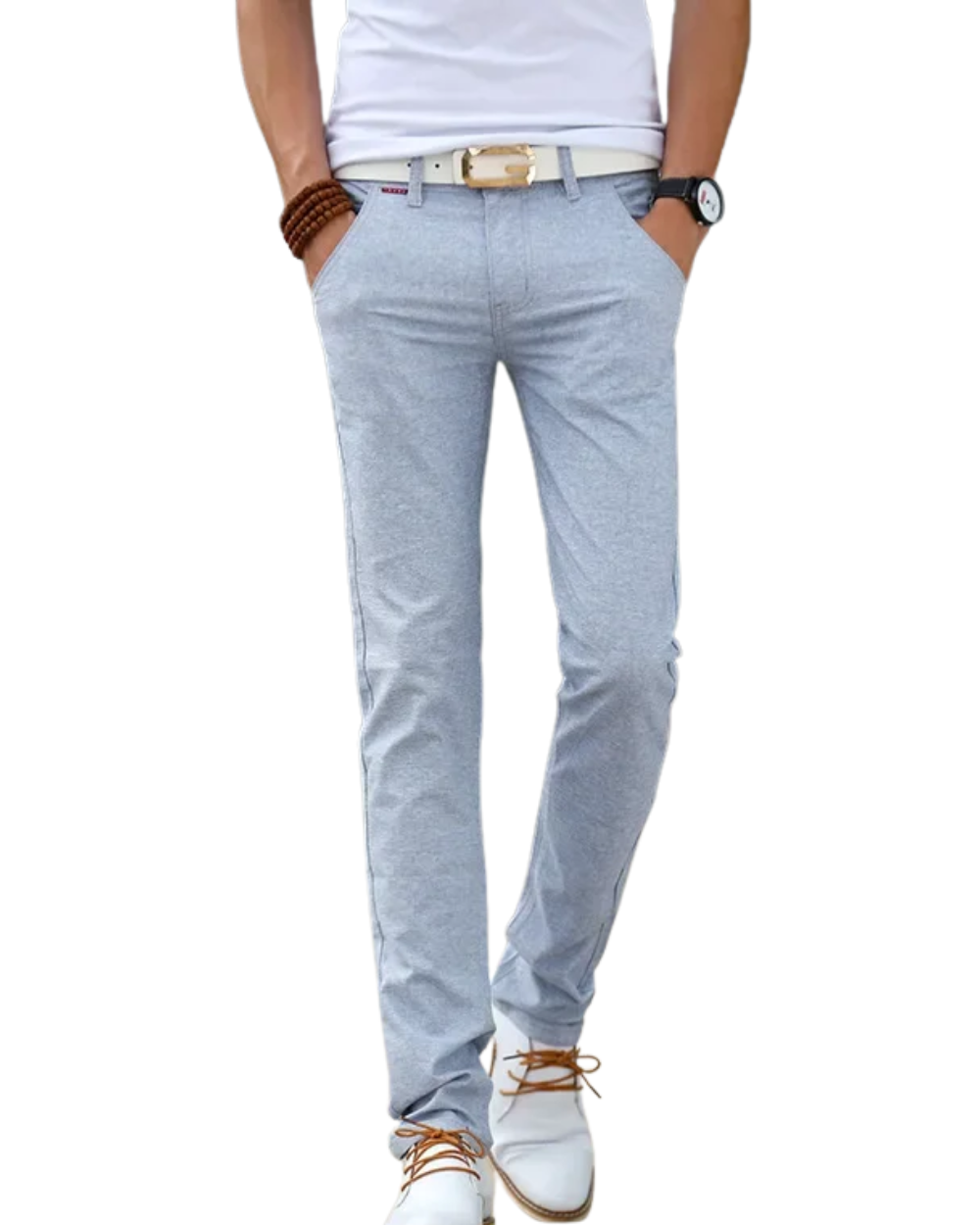 Michael – Schicke Leinenhose im Slim Fit