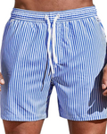 Martin – Legere gestreifte Boardshorts