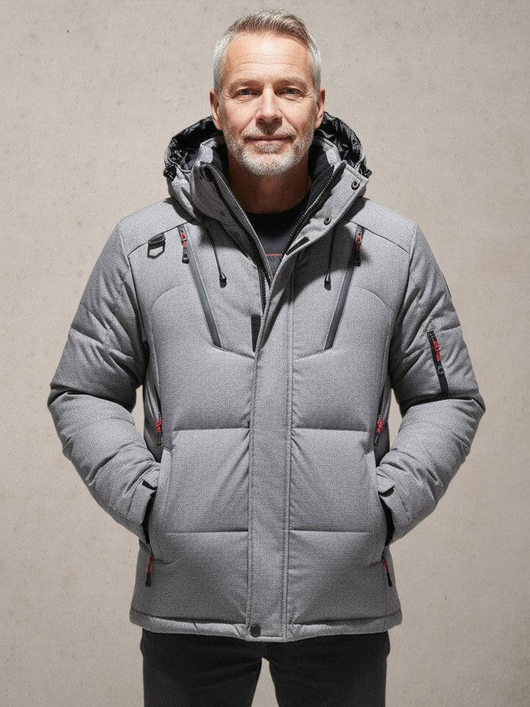 Arktis Pro™ | Einfarbige Winterjacke für Herren