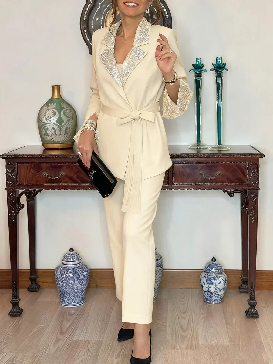 Nitzanit – Elegantes Zweiteiler-Set aus Jacke und Hose