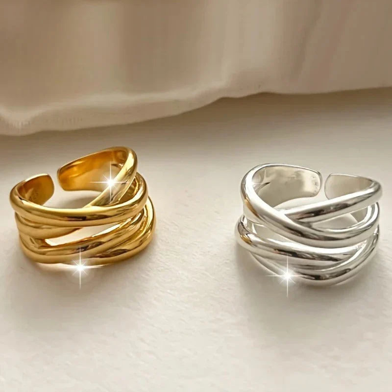 Zeitloser Goldring | Zäme gäge Brustchrebs (1+1 GRATIS)
