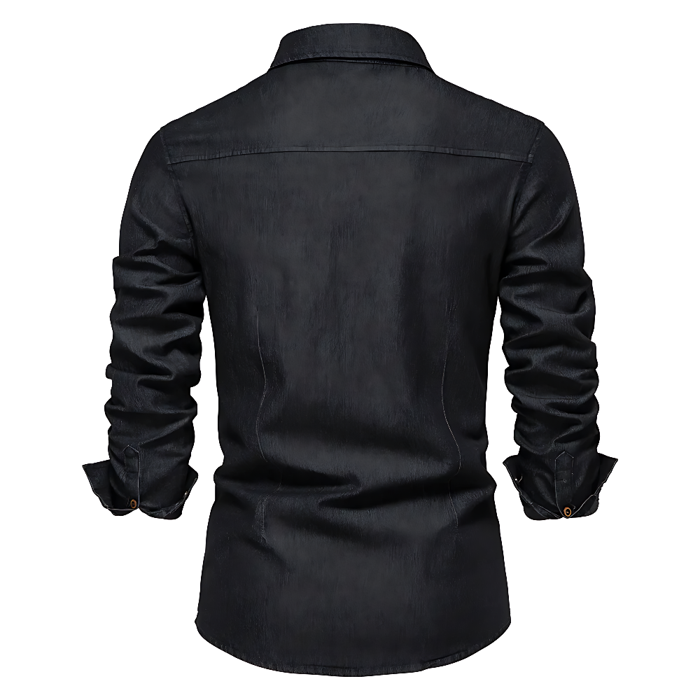 Silas | Jeanshemd aus Baumwolle