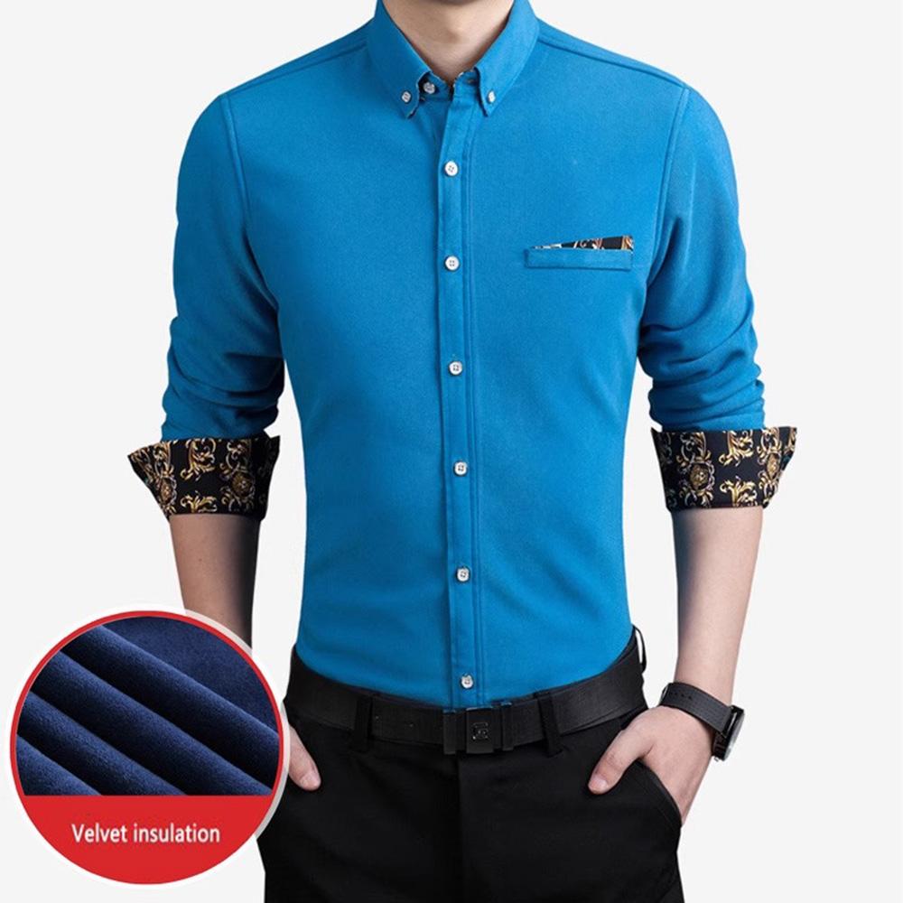 Adrien – Elegantes Thermo-Cordhemd