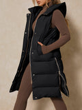 Avalon Longline-Weste mit Kapuze