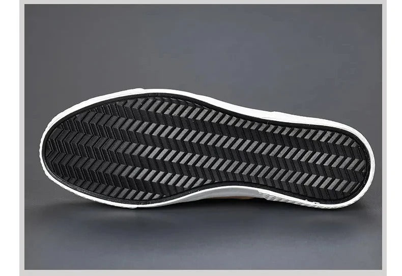 Leather Shoes with Zip