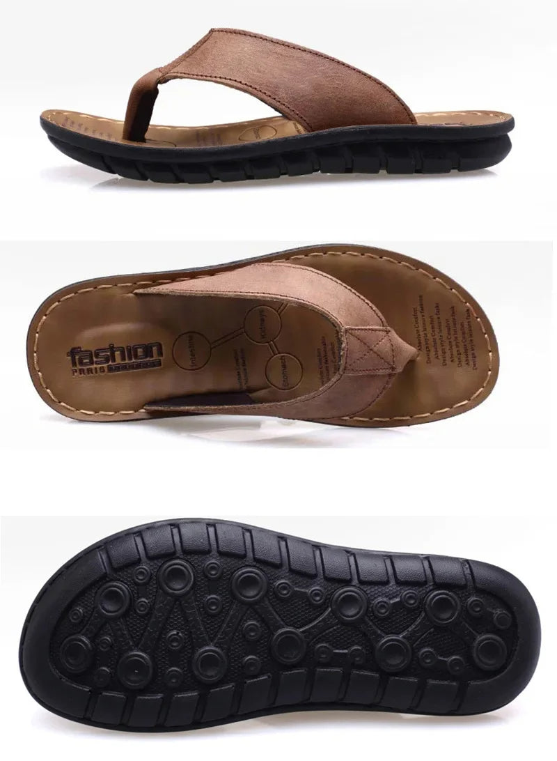 Herren Ledersandalen