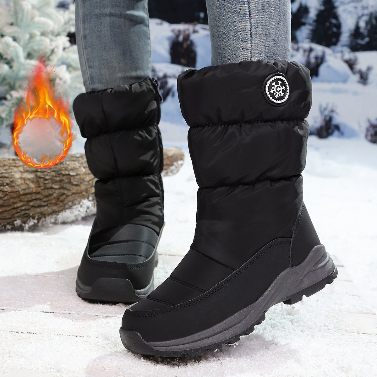Eira™ – Warme wasserdichte Winterstiefel
