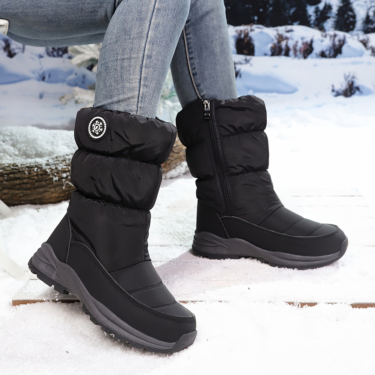 Eira™ – Warme wasserdichte Winterstiefel