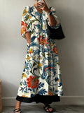 Elegantes bedrucktes Kleid Carol