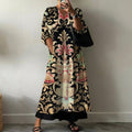 Elegantes Kleid mit Evi-Print