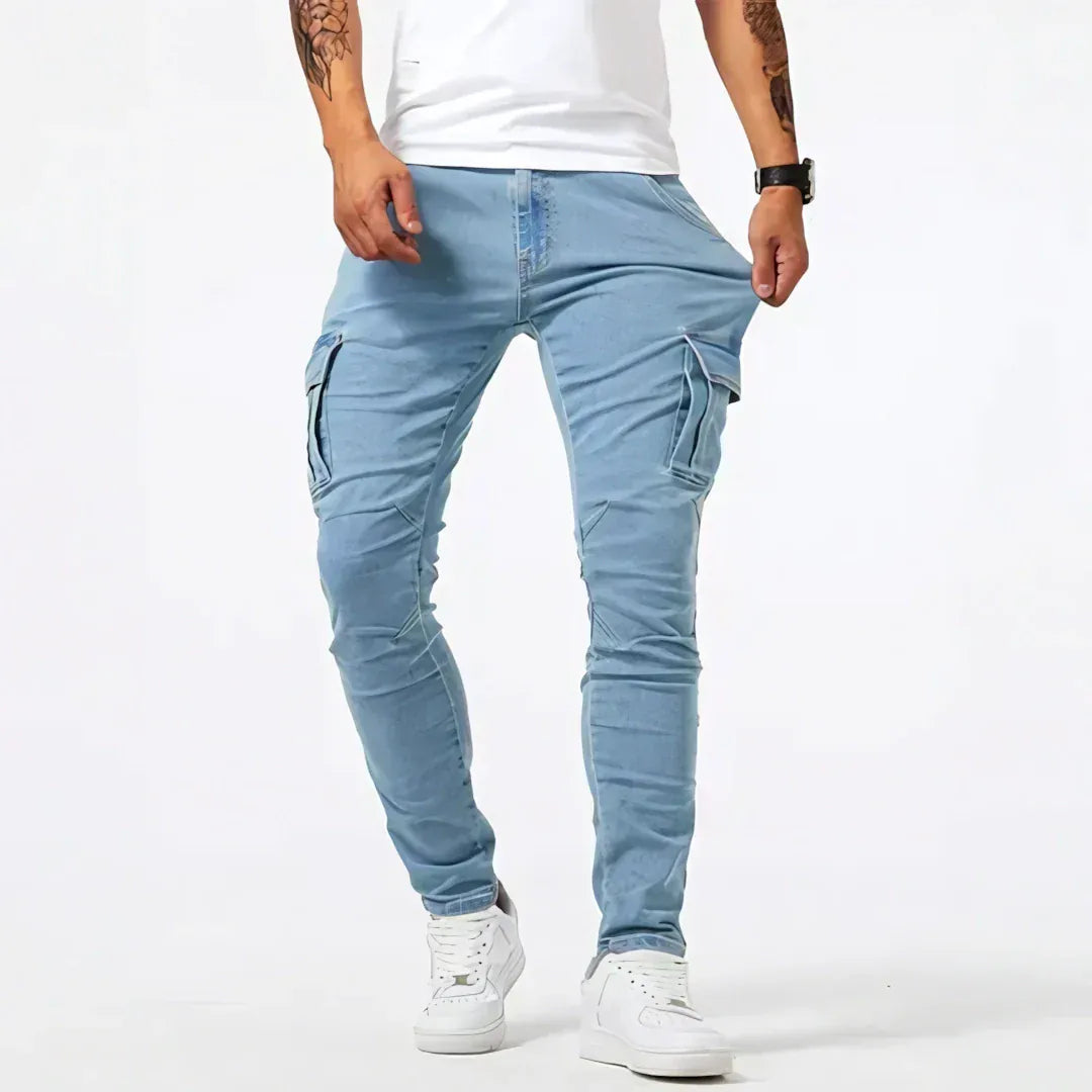 Ferran – Cargo Denim Jeans
