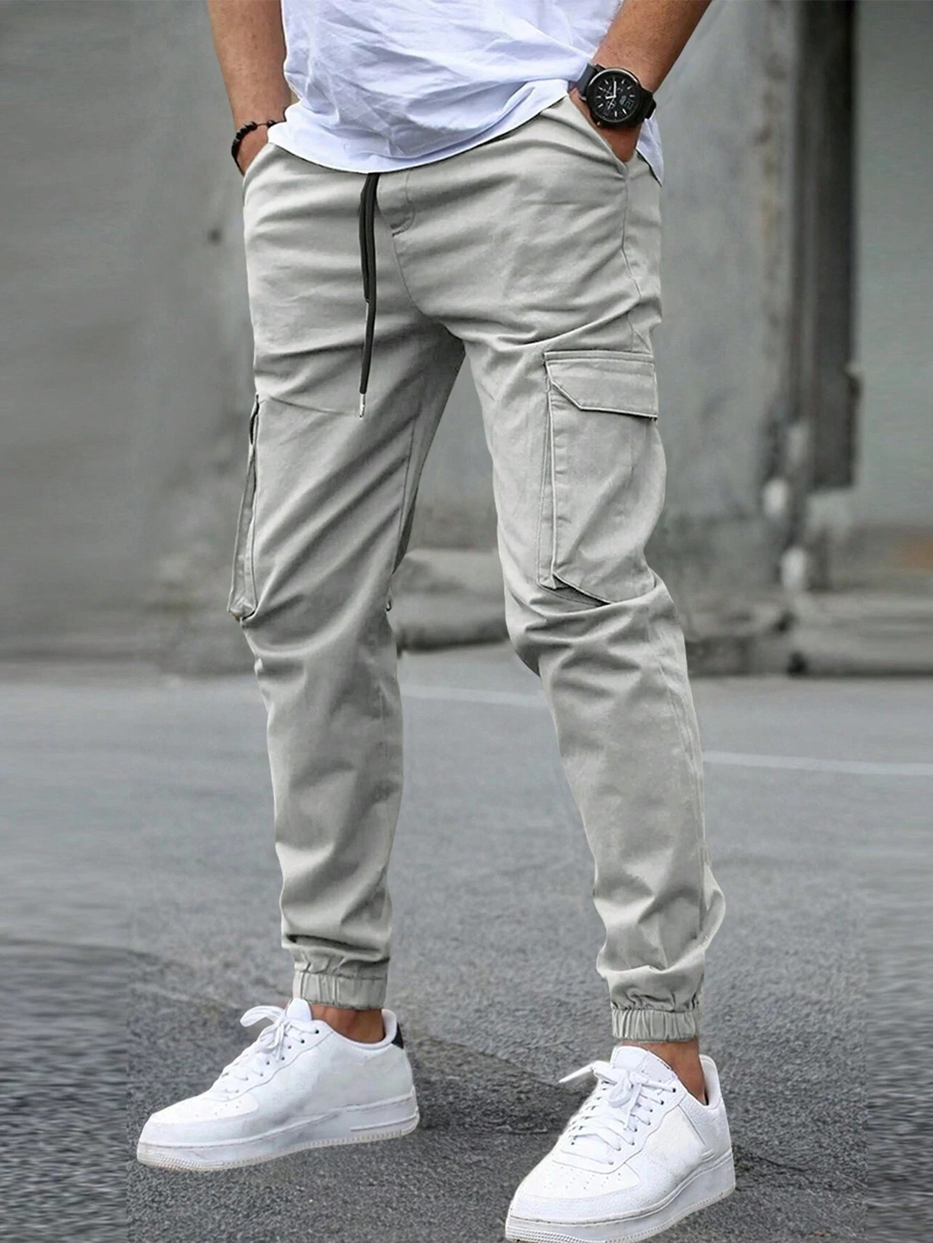August – Stylische Herren-Cargo-Hose