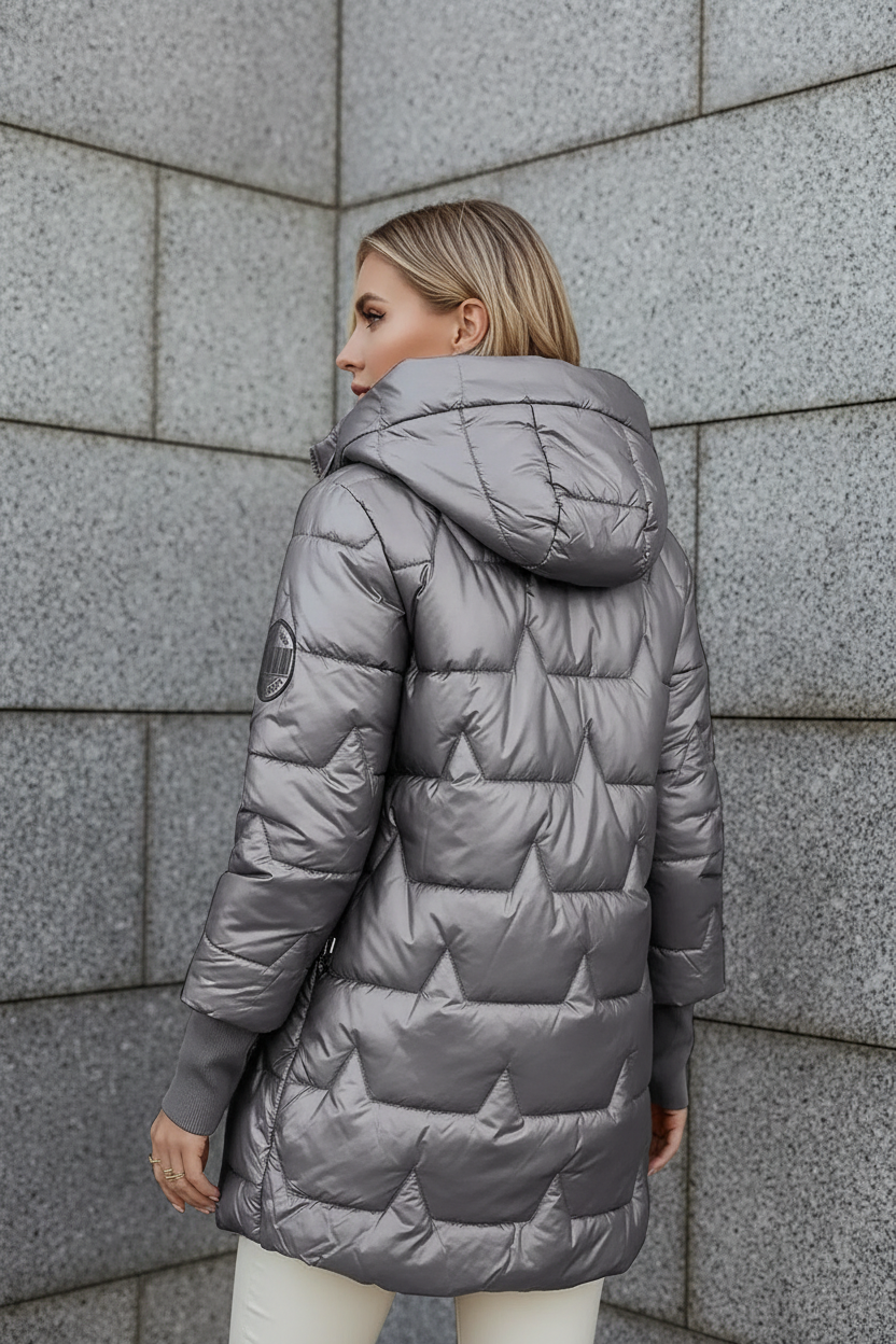 Cristelle™ | Leichter Steppmantel mit Kapuze