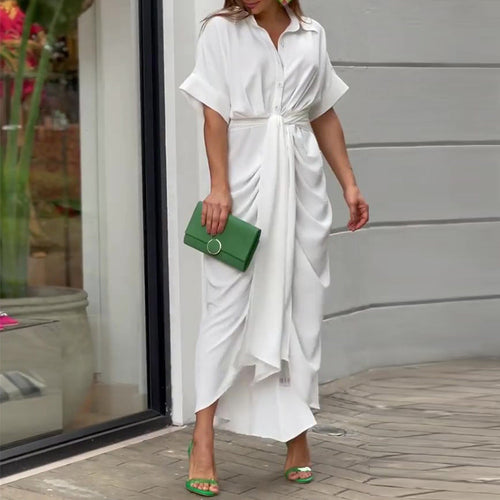 Amalthea™ – Luxuriöses Wickel-Maxikleid