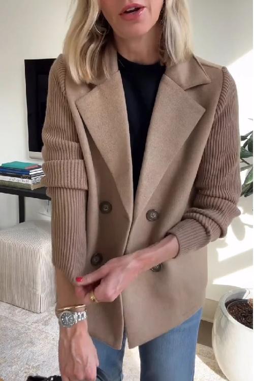 Sorelle™ – Eleganter Strickblazer für Damen