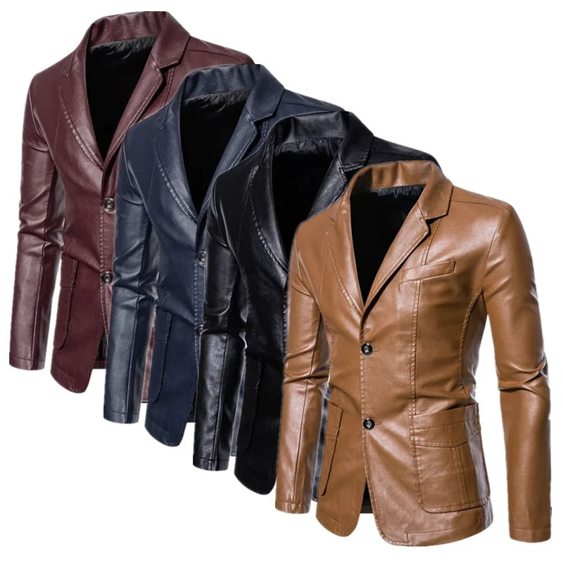 Ruben® | Business Casual Lederjacke