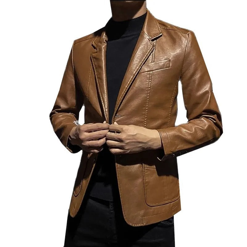 Ruben® | Business Casual Lederjacke