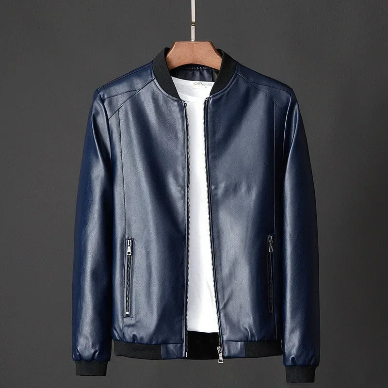 Nikodem® | Leder Bikerjacke