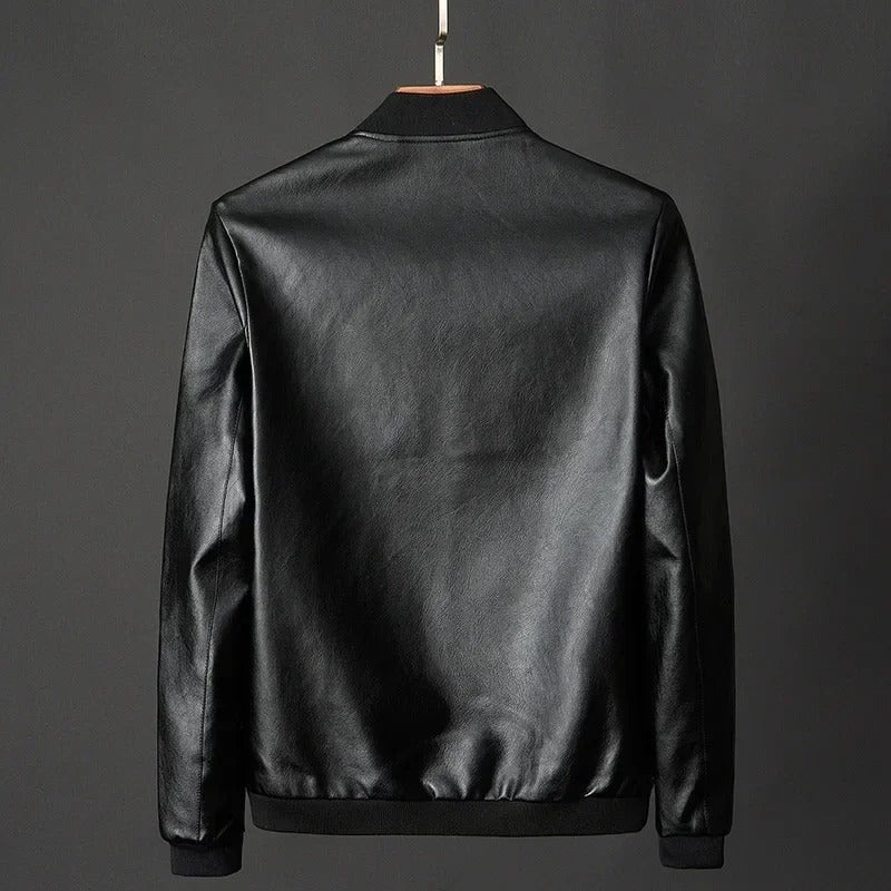 Nikodem® | Leder Bikerjacke