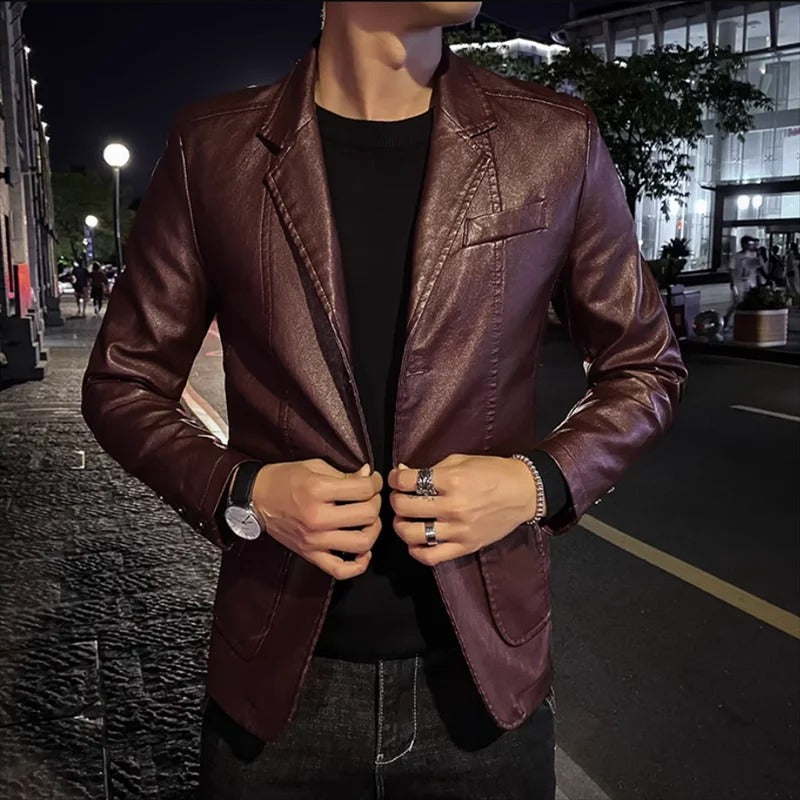 Ruben® | Business Casual Lederjacke