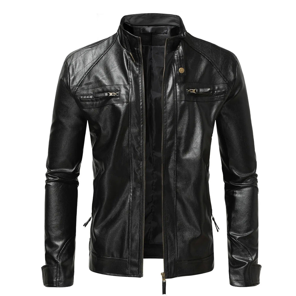 Rene® | Elegante Herrenlederjacke