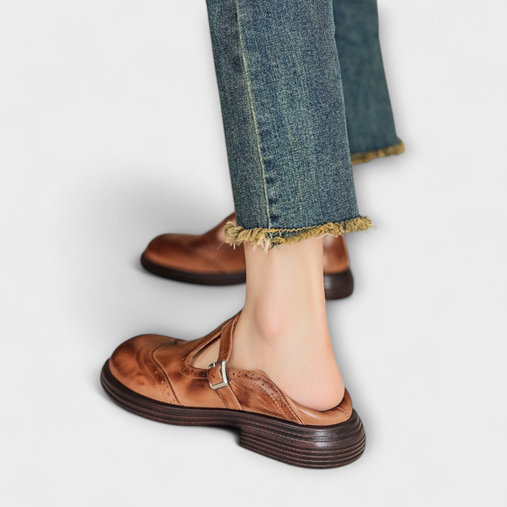 Emilia - Leder Mary Janes
