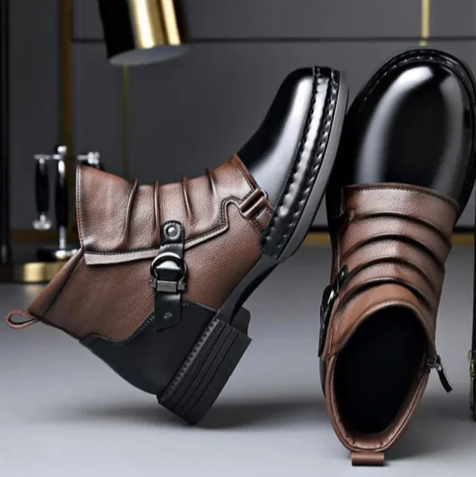 ADLER™ – Herren-Stiefeletten aus echtem Leder