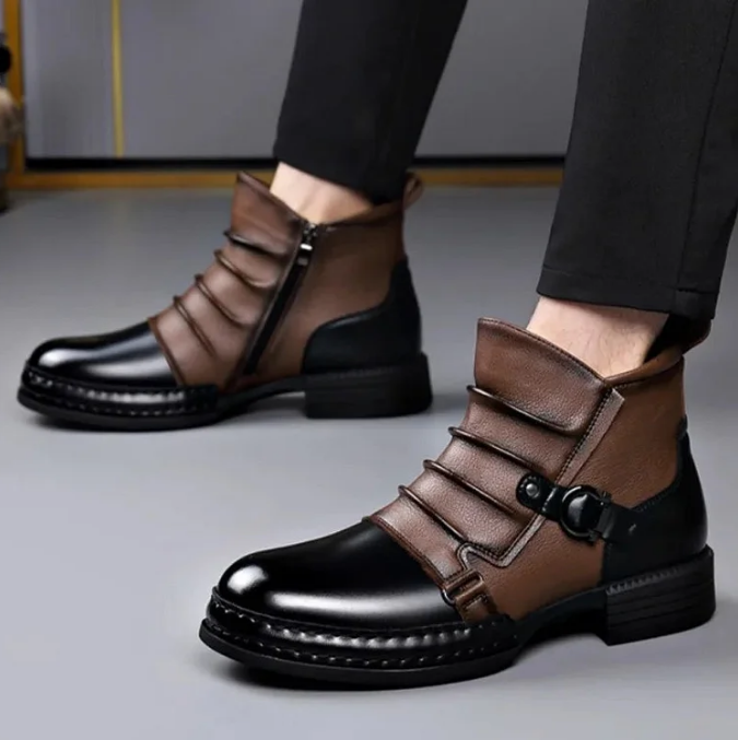 ADLER™ – Herren-Stiefeletten aus echtem Leder