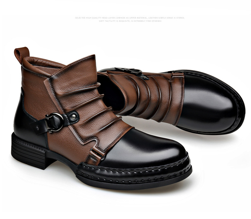 ADLER™ – Herren-Stiefeletten aus echtem Leder