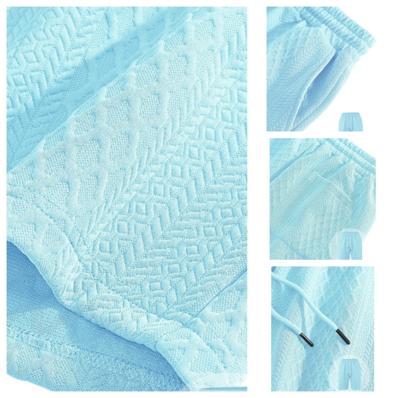 Florian – Sommer Set mit Rautenstruktur