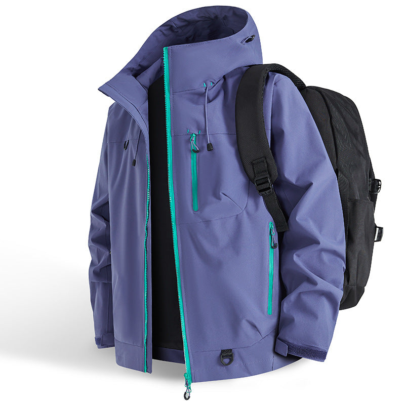 Jacob – Wasserdichte Jacke mit Reissverschluss