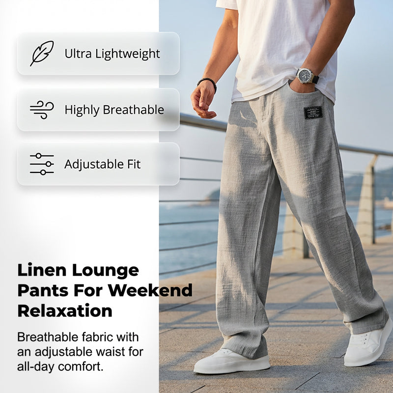 Lukas – Luftige Leinenhose für Herren