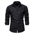 Silas | Jeanshemd aus Baumwolle