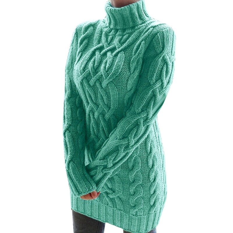 Klara™ – Kuscheliges Strickkleid für Stylische Wärme