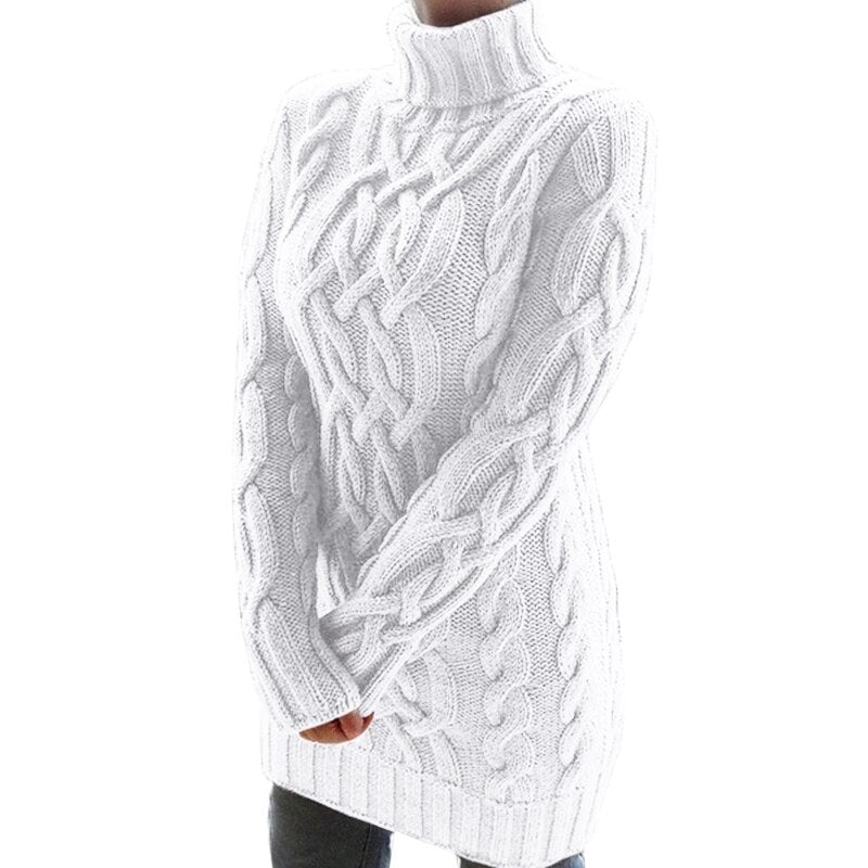 Klara™ – Kuscheliges Strickkleid für Stylische Wärme